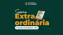 4ª Sessão Extraordinária de 2024.