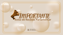 AVISO DE RECESSO PARLAMENTAR.