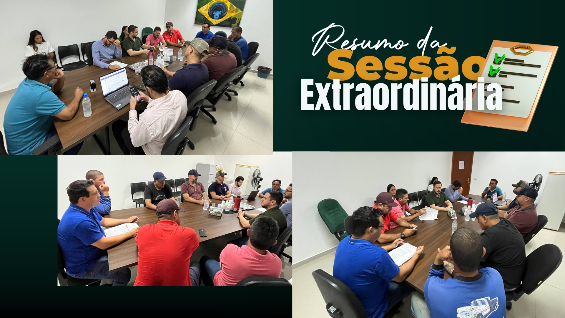 Câmara realiza 3ª Sessão Extraordinária de 2026. 