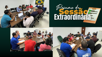Câmara realiza 3ª Sessão Extraordinária de 2026. 