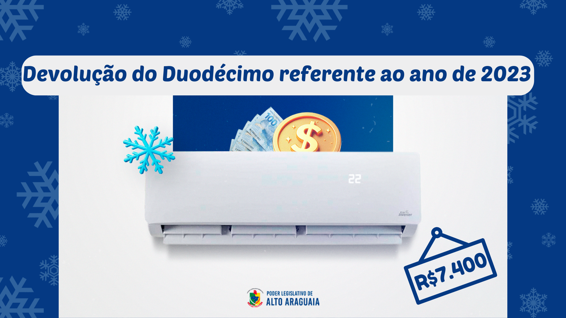 Devolução de Duodécimo de 2023.