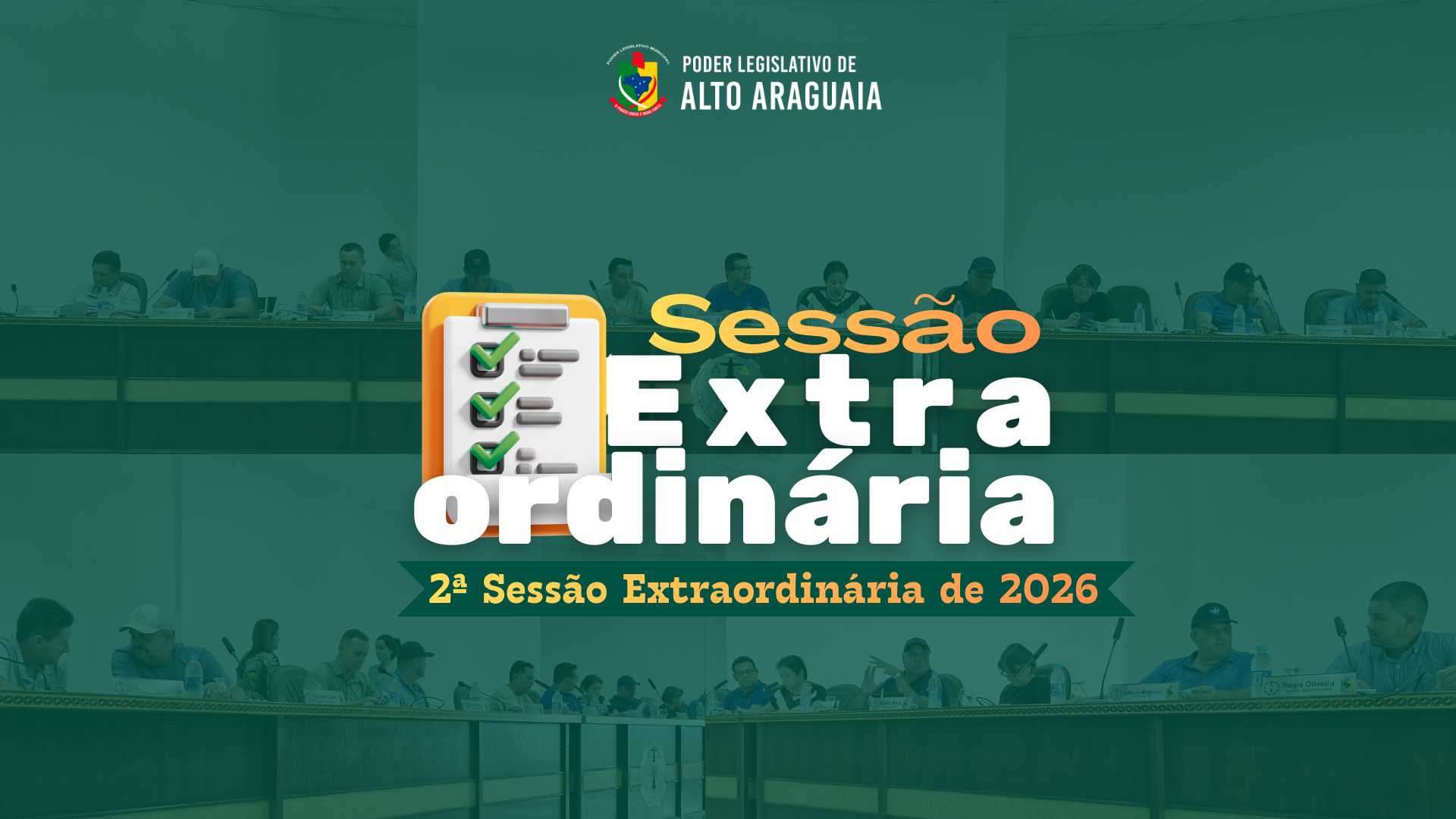 Resumo da 2ª Sessão Extraordinária de 2026.