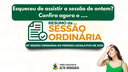 Resumo da 39ª Sessão Ordinária - 13/11/2023