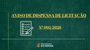 AVISO DE DISPENSA Nº 002/2026